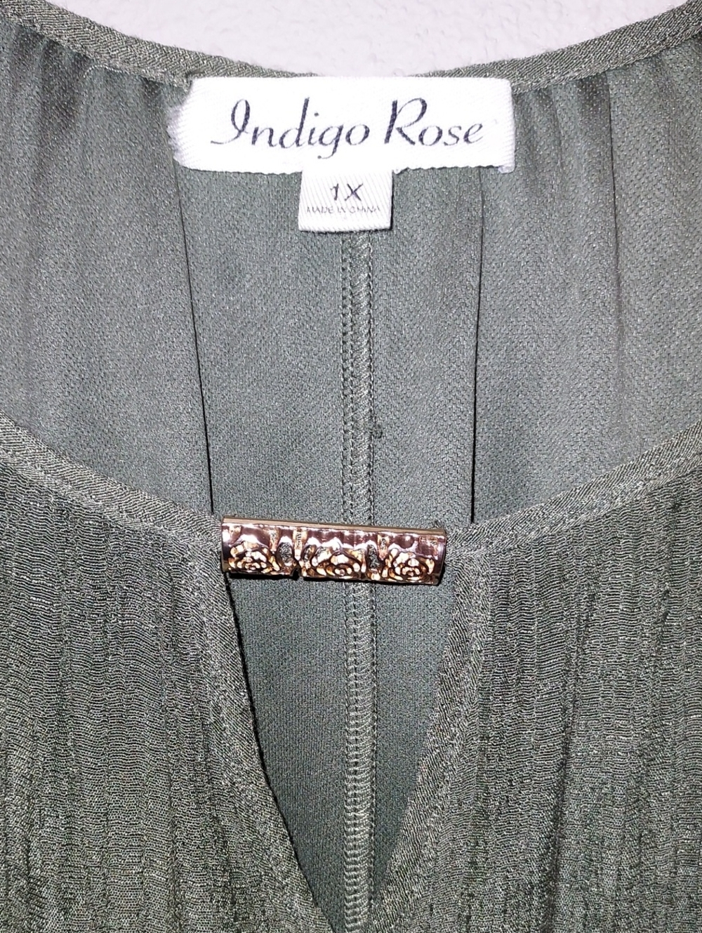 Indigo Rose Boho Drees - Picture 4 of 11